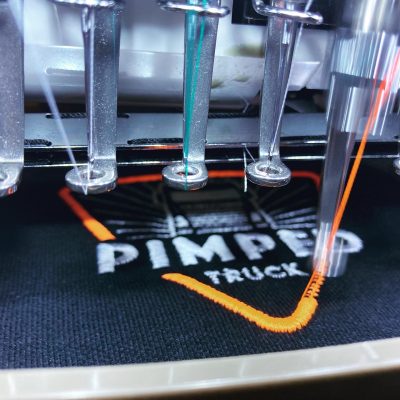 pimped-truck embroidered logo